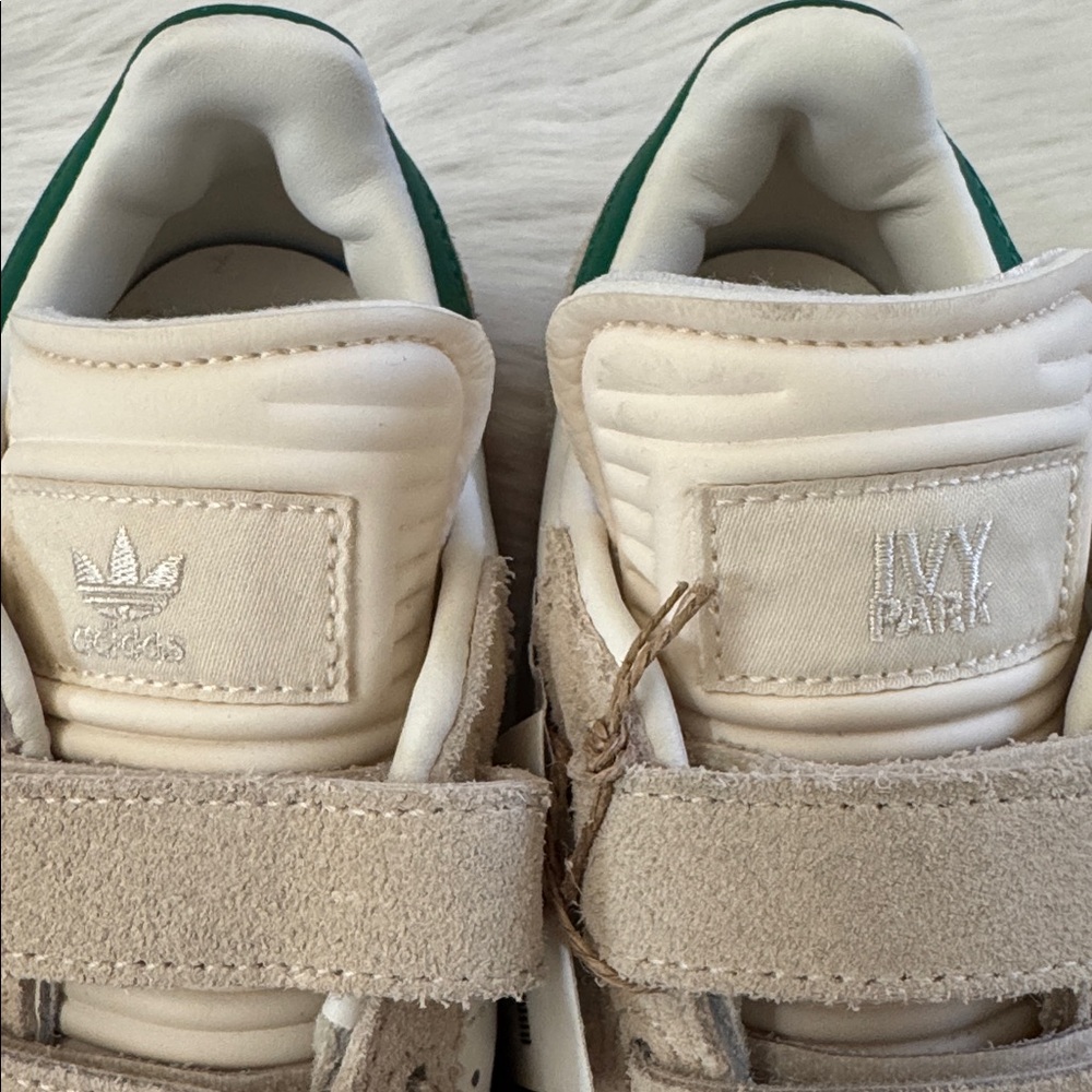 Adidas x Ivy Park Women’s Super Sleek 3 Strap Wonder White Gum Sneakers 5.5 - Picture 7 of 16